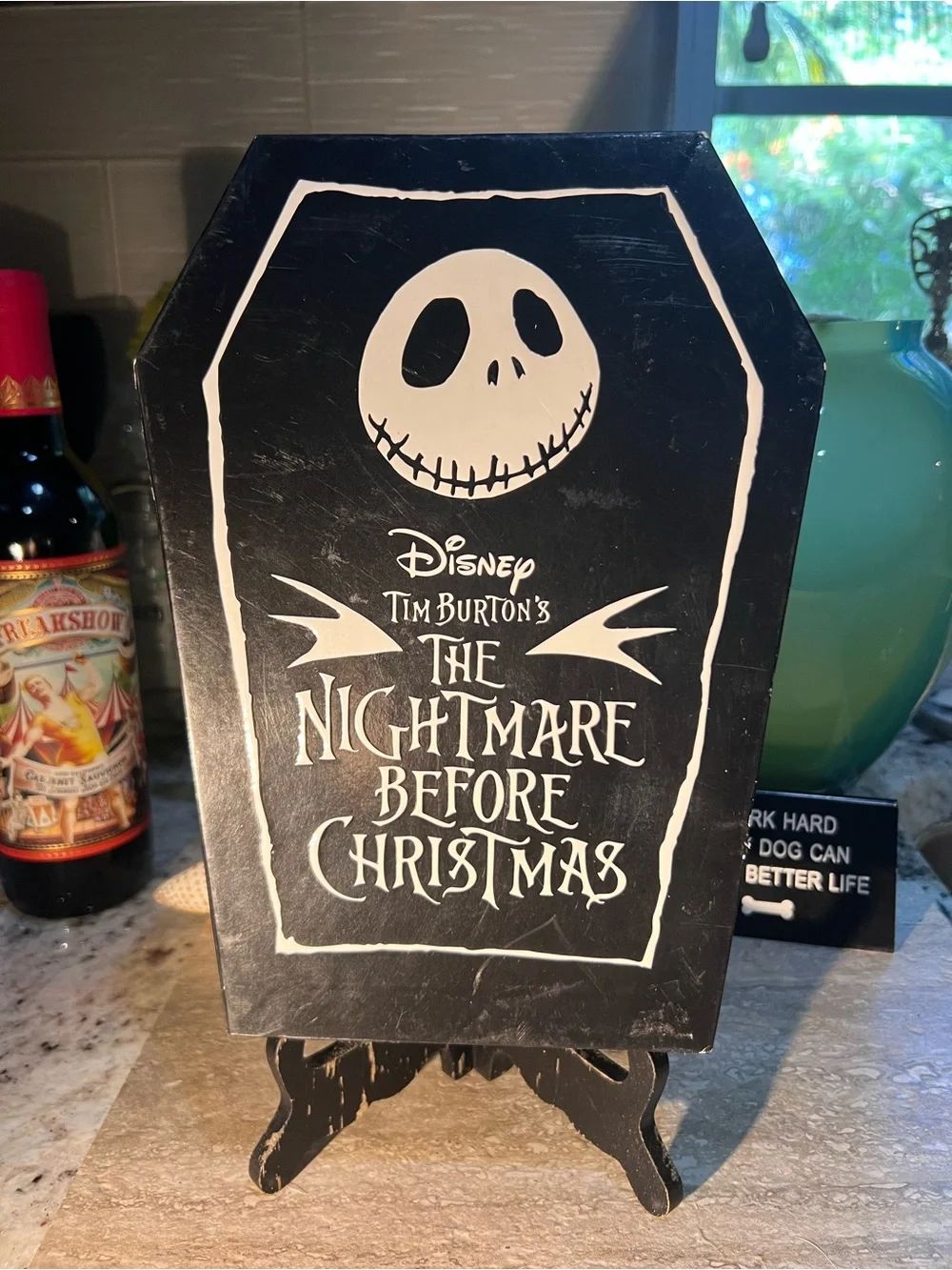 Disney The Nightmare Before Christmas Black & White Coffin Boxed Cards Set (20)